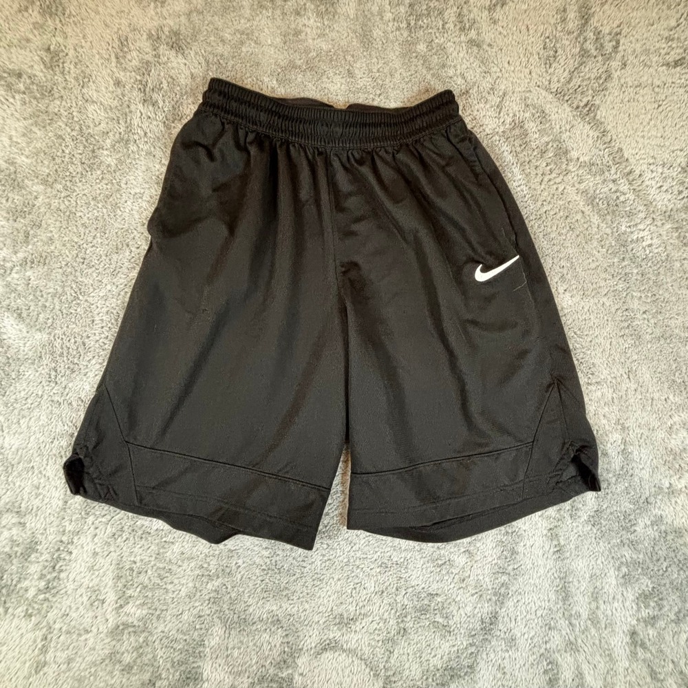 Nike Dri-FIT Basketball Shorts Mens Large Black Swoosh Athletic Gym Activewear